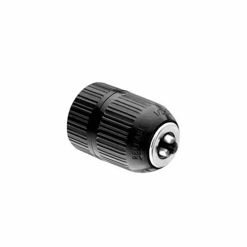 DY TOOLS Keyless Drill Chuck 0.8-10 mm Capacity 3-Jaw 12.7 mm-20 UNF ( 1/2 Inch-20 UNF) Thread