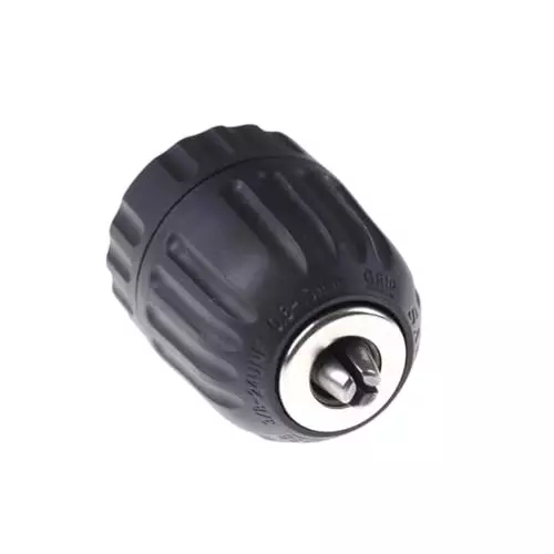 GENERIC Keyless Drill Chuck Converter 3/8-24 UNF Thread Size 0.8 – 10 mm Plastic & Steel