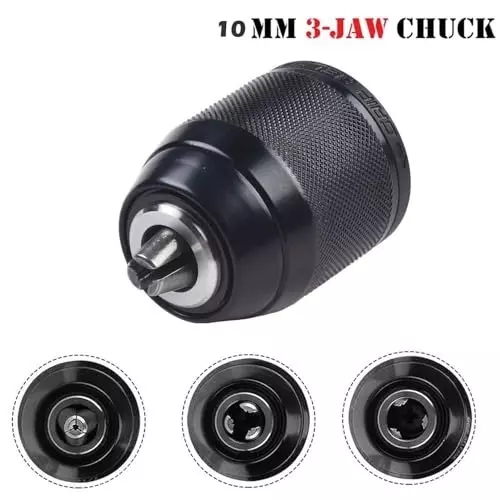 generic-keyless-drill-chuck-10-mm-12-20unf-metal-body-with-2-adaptors-heavy-duty-1-kit