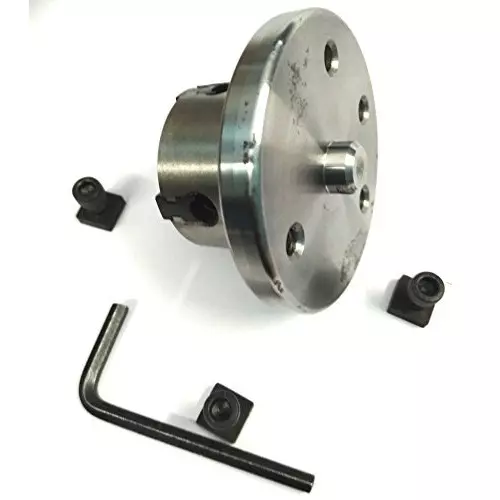 Assorts Independent Chuck Set Cast Iron & Tool Alloy Steel 50 mm Size 4 Jaws 3 & 4 Slots Table