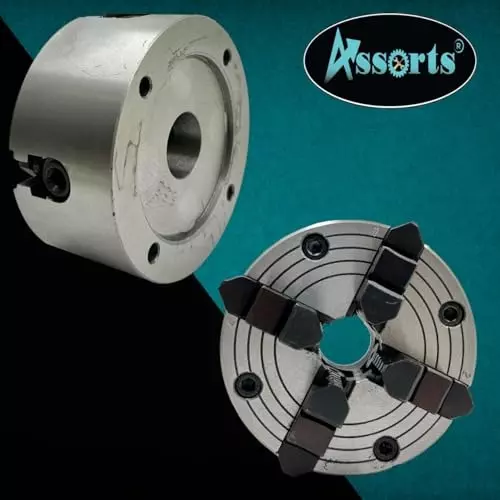 Assorts Independent Lathe Chuck Set Cast Iron 100 mm (4 Inch) for Myford Lathes
