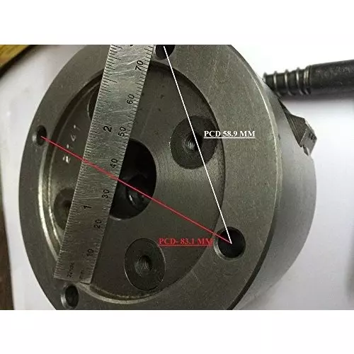 Assorts Independent Chuck Cast Iron & Tool Alloy Steel 100 mm Size 4 Jaws