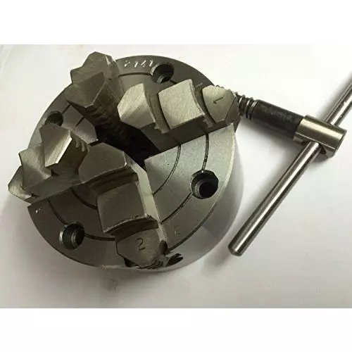 Assorts Independent Chuck Set Cast Iron & Tool Alloy Steel 50 mm Size 4 Jaws M6
