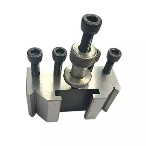 A.D INTERNATIONAL Quick Change Tool Post Holder Size T37 for Myford and Similar Lathes From 90 -115 mm Centre Height, 62-D2J7-MO3P