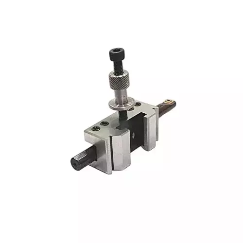 Buyohlic International Quick Change Tool Post Boring Vee Holder Size T51 With Boring Bar and Insert Key for Boxford, Warco's Lathes, XW-EZ1Y-SSU3