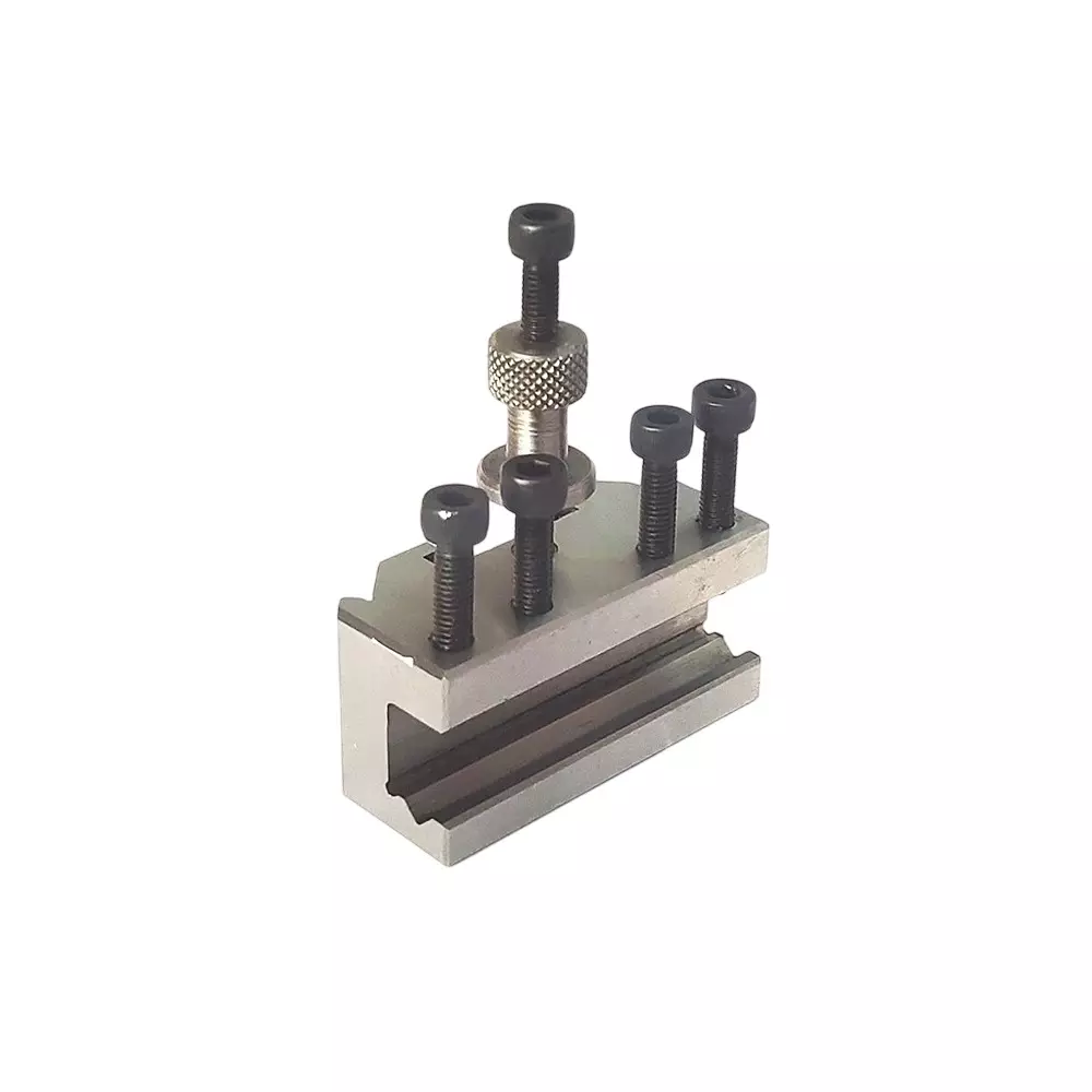 A.D INTERNATIONAL Quick Change Tool Post Boring Vee Holder Size T37 for Myford and Similar Lathes