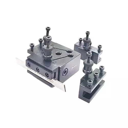 Buyohlic International Mini Lathe Quick Change Tool Post Set for Mini & 90-115 mm Centre Height Lathes, GN-0XKR-N19F