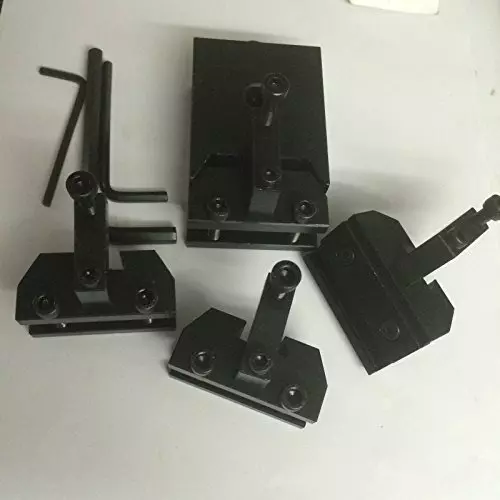 Assorts Quick Change Tool Post Block 76 mm Length 50x50 mm Base for Mini Lathe Machine