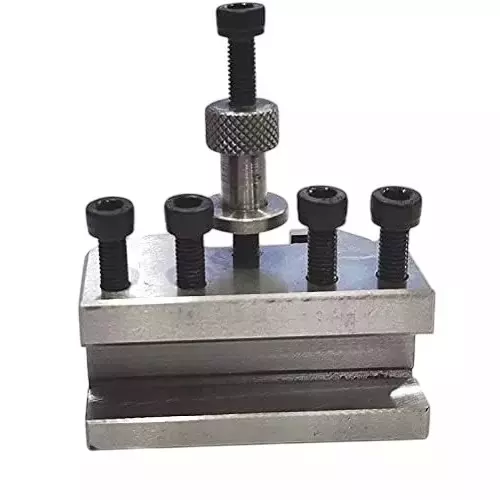 Buyohlic International Quick Change Tool Post Holder Size T37 for Myford and Similar Lathes From 90 -115 mm Centre Height, 62-D2J7-MO3P