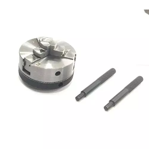 Assorts Self Centering Small Chuck Cast Iron Body & Tool Steel 50 mm 3 Jaw M12x1