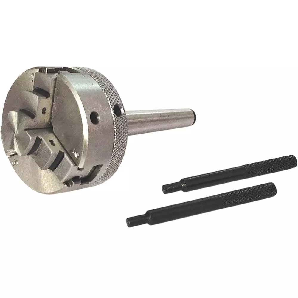 Assorts Small Chuck Cast Iron Body & Tool Steel 12 mm Self Centering Chuck MT1 & MT2 Arbor 50 mm 3 Jaw M12x1