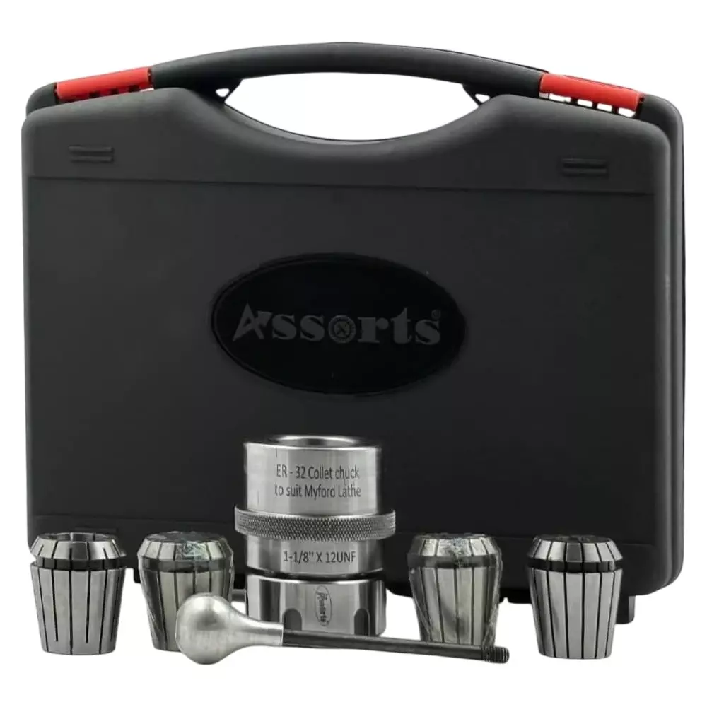 Assorts Collet Chuck Alloy Steel ER-32 for Myford Lathes