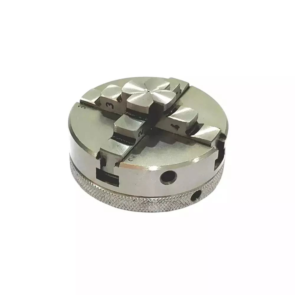 Buyohlic International Self Centering Chuck Size 65 mm 4 Jaws M14x1 Thread for Rotary Tables & Lathe Machine Tools, HV-DNKT-FL9A