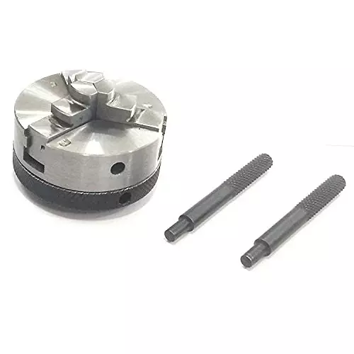A.D INTERNATIONAL Self Centering Chuck Size 65 mm 3 Jaws M14x1 Thread for Rotary Tables & Lathe Machine Tools, VT-KEH9-6PN7