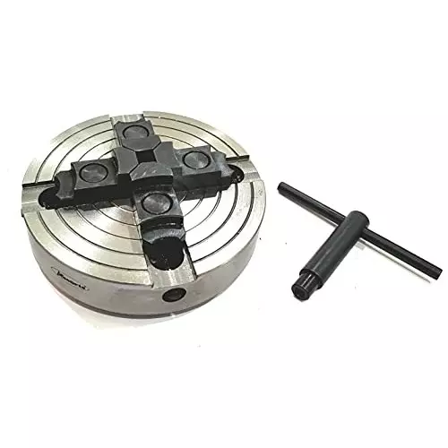 Assorts Independent Chuck Cast Iron & Tool Steel 150 mm Size 19 mm x 16 TPI Thread