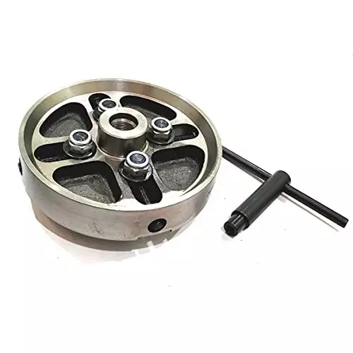 Assorts Independent Chuck Cast Iron & Tool Steel 150 mm Size 19 mm x 16 TPI Thread