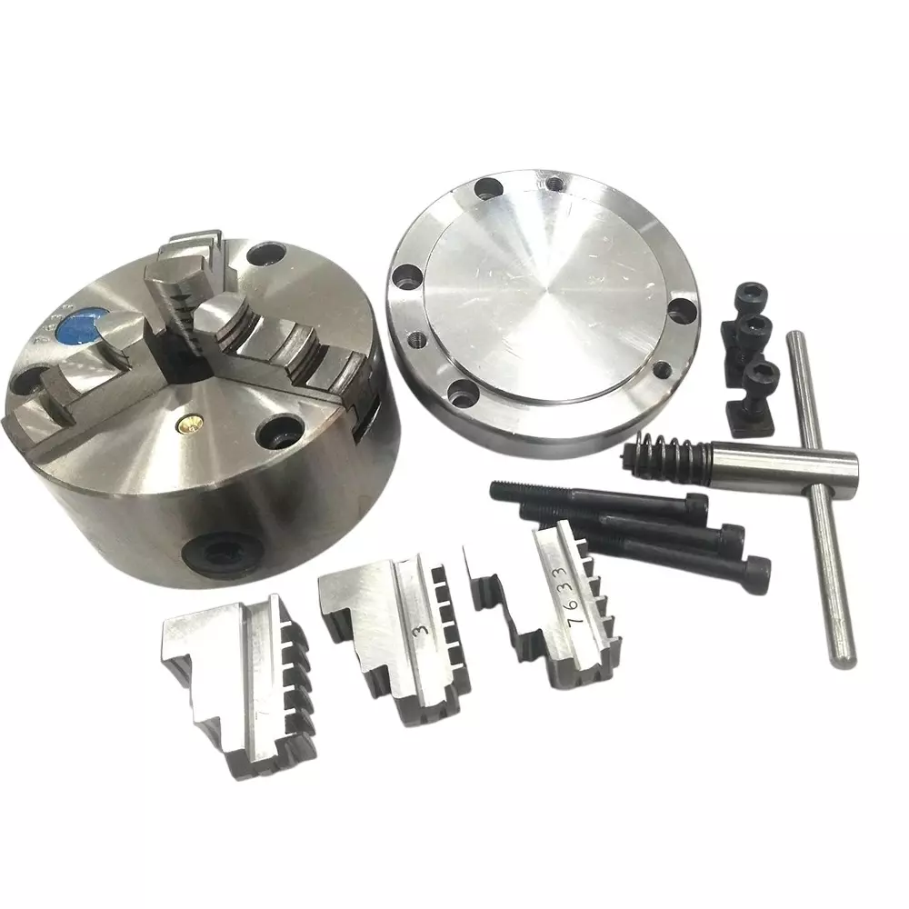 Assorts Self Centering Chuck Tool Steel,Alloy Steel & Iron MT2 Spigot Arbor 125 mm 3 Jaw