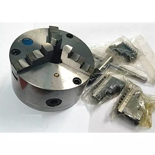 Assorts Self Centering Chuck Cast Iron and Tool Steel 160 mm Jaw Size 3 Jaws
