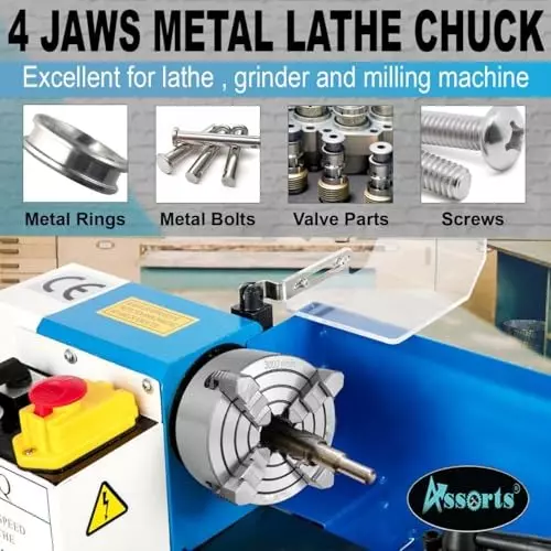 Assorts Independent Dog Chuck Alloy Steel 80 mm 4 Jaw for Drilling Machine