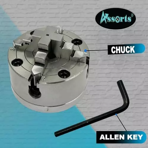 Assorts Independent Dog Chuck Alloy Steel 80 mm 4 Jaw for Drilling Machine