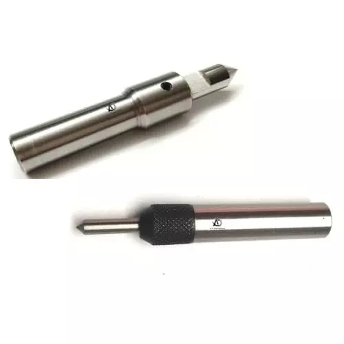 A.D INTERNATIONAL Spring Center Tap Guide Tool 1/2 inch Straight Shank for Align Tap For Threading in Lathe Mill Machine, Jig Bore Machine, 5H-APC0-720C (Set of 2)