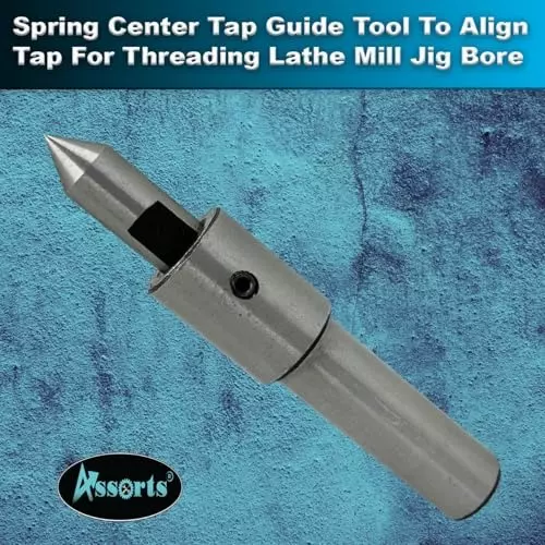 Assorts Spring Center Tap Guide Tool to Align Tap Alloy Steel 12.7 mm 50-55 HRC for Threading