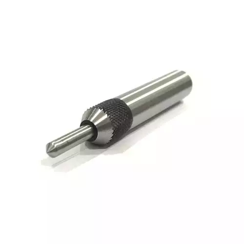 Buyohlic International Tap Guide Cut Type Tool Ground Body and Knurled Body 1/2 inch Straight Shank for Aligning Tap For Threading Lathe Mill Jig Bore, BK-FAOP-WR37 (Set of 2)