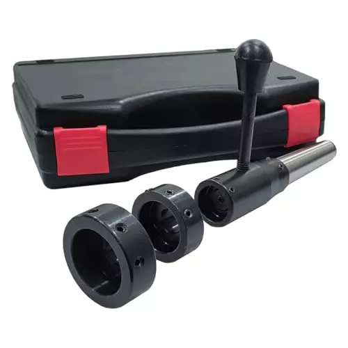 A.D INTERNATIONAL Tailstock Die Holder Imperial Size Die Holder with MT2 Shank for Threading Operation On Lathe Machine, R2-5WQT-YCFK