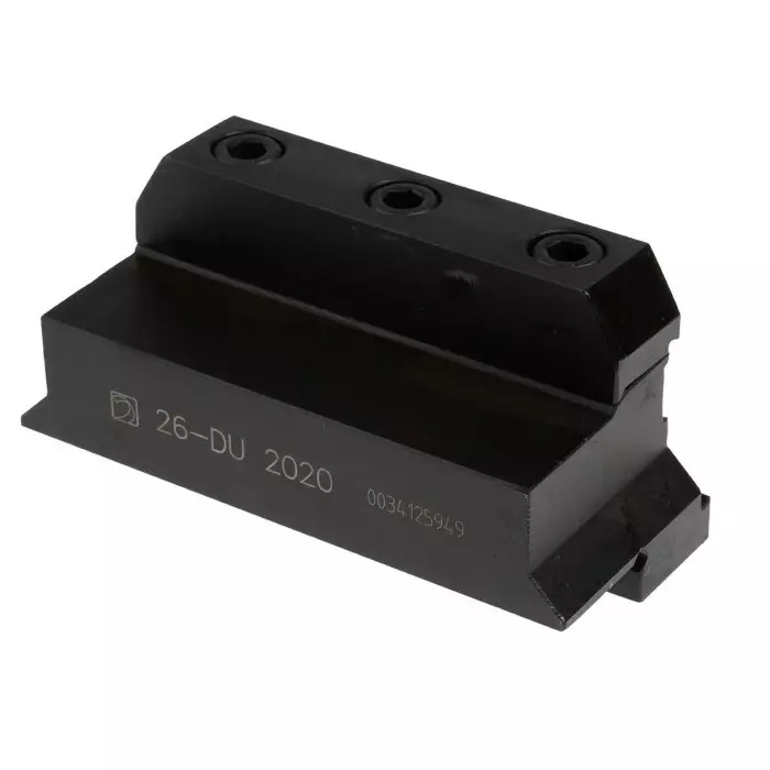 DORMER PRAMET DU / D Series Lathe Tool Holder for Use withxLCFN 26 20 mm Height 90° Approach 90 mm Length, 26-DU 2020