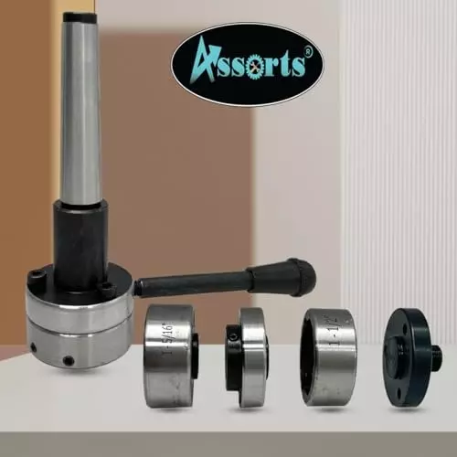 Assorts Tailstock Die Holder Set Alloy Steel 2MT for Tapping, Threading, Reaming & Drilling