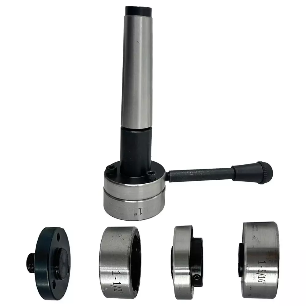 Assorts Tailstock Die Holder Set Alloy Steel 3MT for Tapping, Threading, Reaming & Drilling