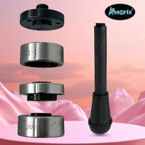 Assorts Tailstock Die Holder Set Alloy Steel 3MT for Tapping, Threading, Reaming & Drilling