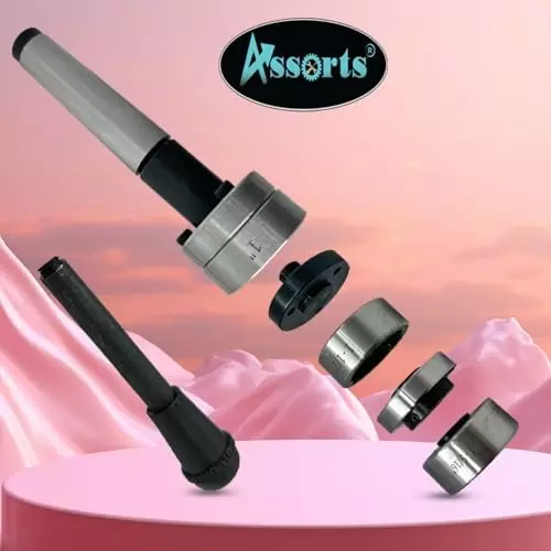 Assorts Tailstock Die Holder Set Alloy Steel 3MT for Tapping, Threading, Reaming & Drilling
