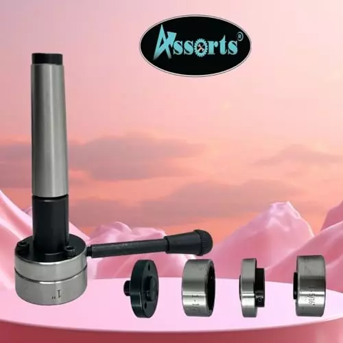 Assorts Tailstock Die Holder Set Alloy Steel 3MT for Tapping, Threading, Reaming & Drilling