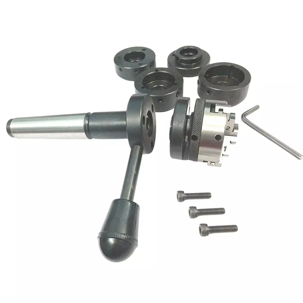Assorts Tailstock Die Holder Set Alloy Steel 3MT 65 mm Chuck 3 Jaw
