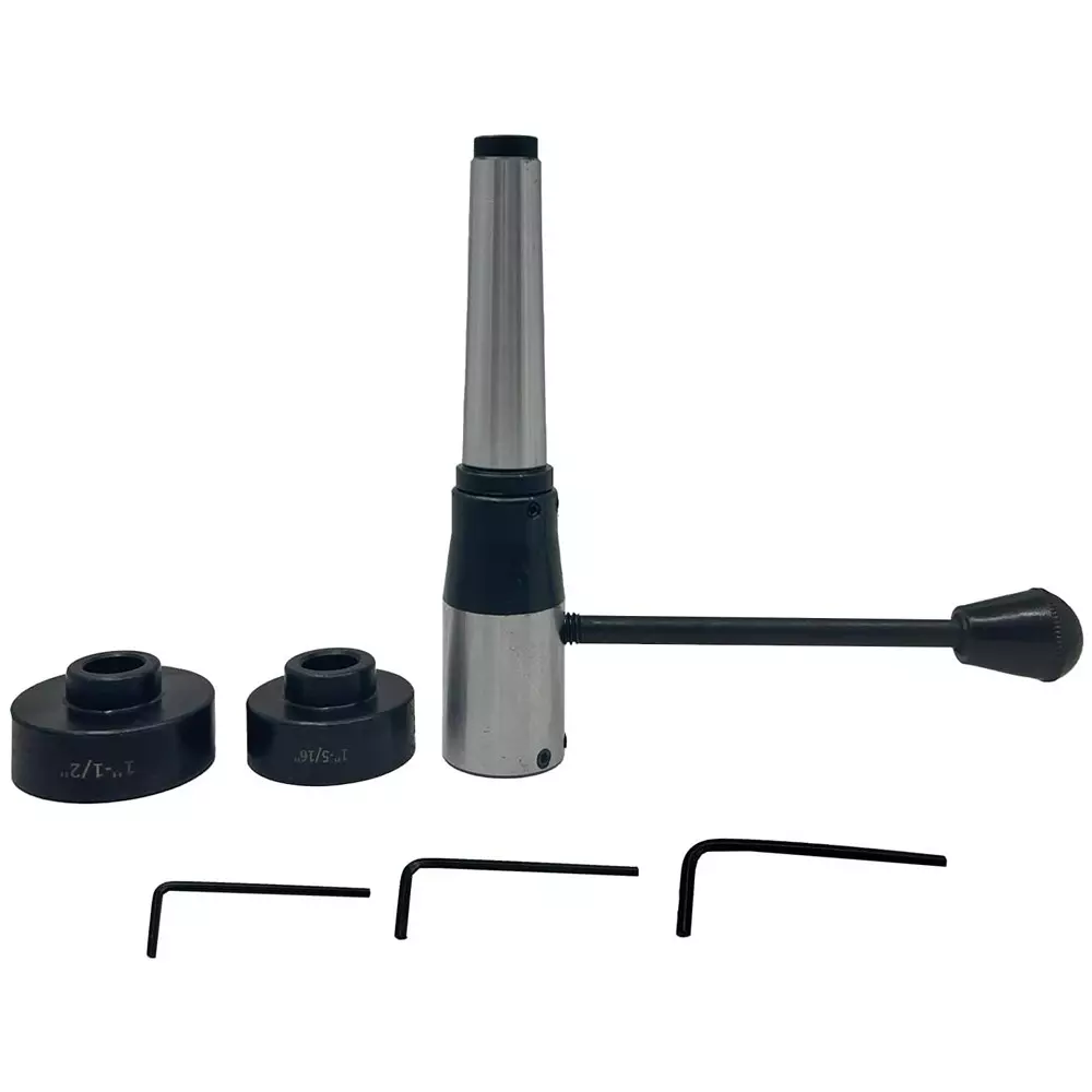 Assorts Tailstock Die Holder Set 3MT Shank Alloy Steel Circular