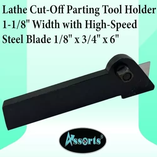 Assorts Lathe Cut Off Parting Tool Holder 3.17x19.05x152.4 mm Shank Diameter  19 mm(3/4 Inch)