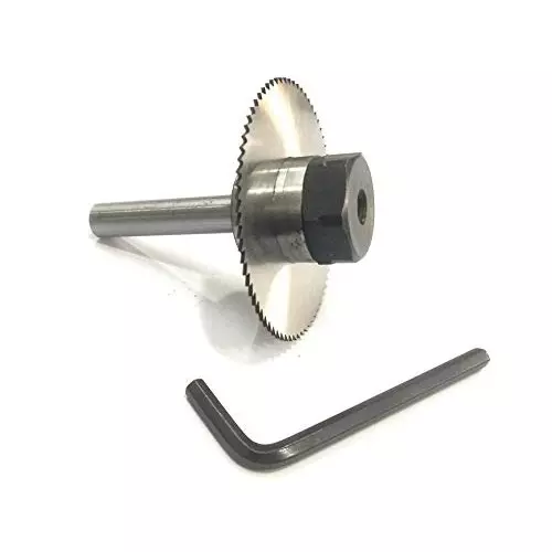 Assorts Slitting/Slotting Saw Holder with Circular Saw Blade Straight Shank 10 mm