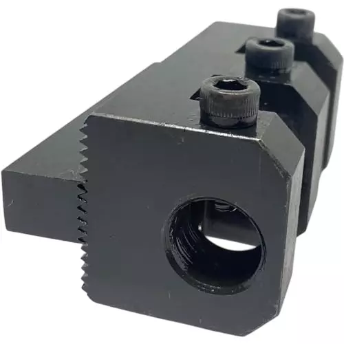 A.D INTERNATIONAL Turning Tool Post Holder Set 5/8 inch (15.8 mm) Boring Bar for 1/2 inch (12.7 mm) Straight and Adjustable Shank