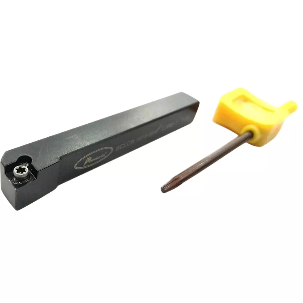 Assorts Indexable Lathe Turning Tool Holders with Key Tool Steel & Alloy Steel T15 Key 10 mm Shank Size