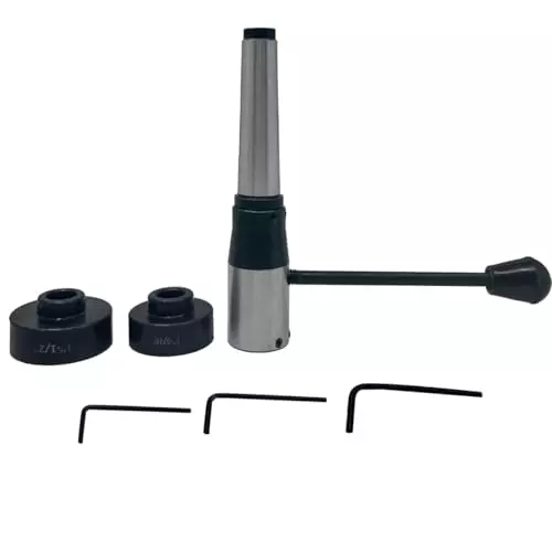 MachEl Lathe Tailstock Die Holder Attachment with MT2 Shank