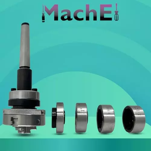 MachEl Lathe Tailstock Die Holder 2MT Shank 65 mm Chuck