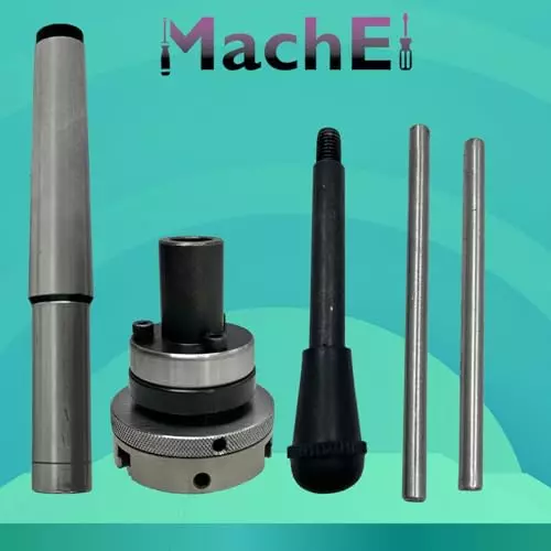 MachEl Lathe Tailstock Die Holder 2MT Shank 65 mm Chuck
