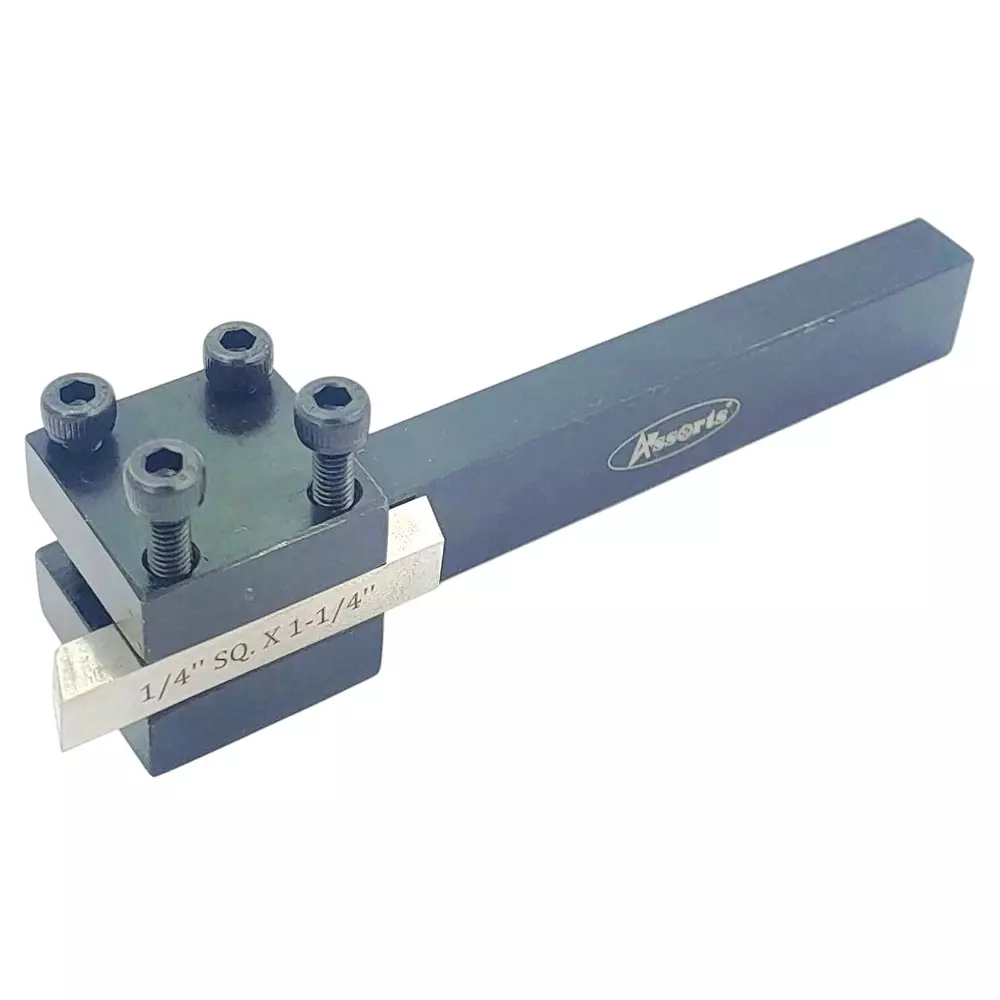 Assorts Universal Tool Holder Tool Steel 6.35 mm (1/4 Inch) with 4 Allen Bolts