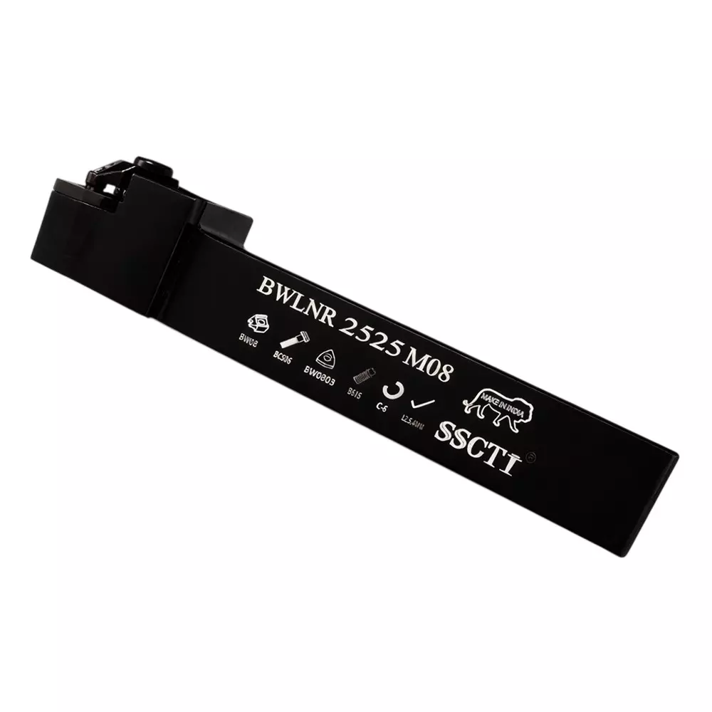SSCTI Tool Holder Square Shank 25x25 mm Right Hand for CNC, VTL and Lath Machine, BWLNR 2525 M08