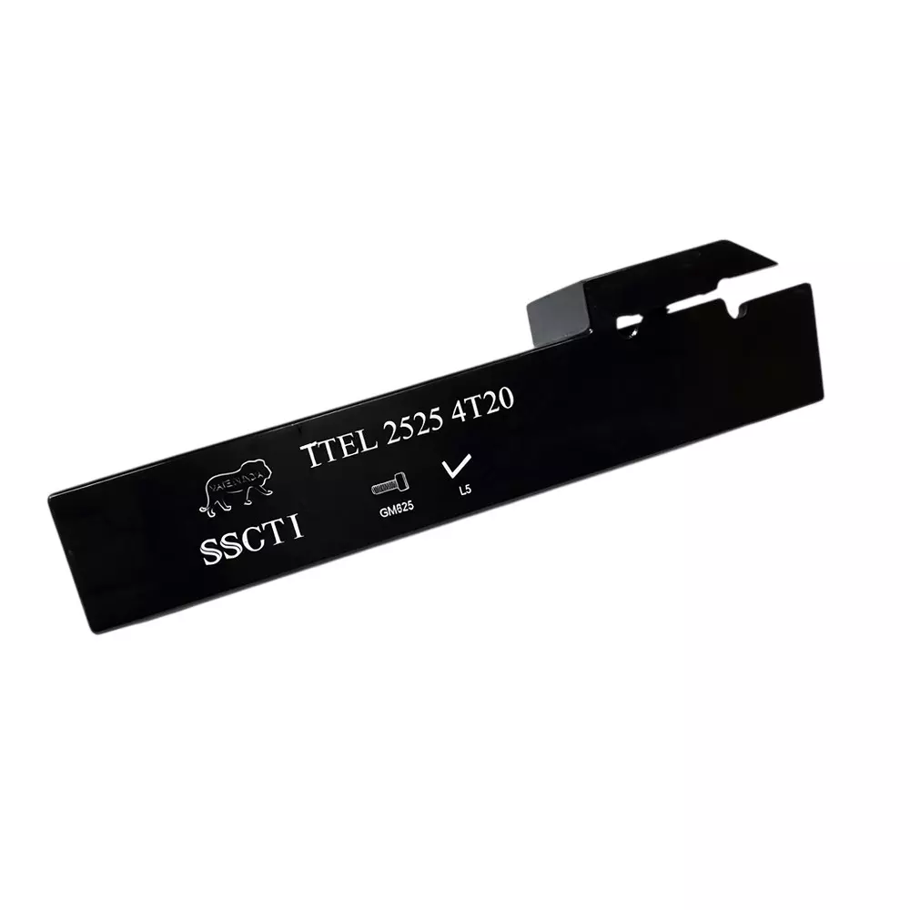 SSCTI Tool Holder Square Shank 25x25 mm Right Hand for CNC, VTL and Lath Machine, TTEL 2525 4T20