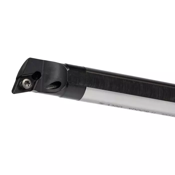 DORMER PRAMET SDQCR Series Lathe Tool Holder for Use with D cmT 11T3 20 mm Height 107° Approach 180 mm Length, A20Q-SDQCR 11