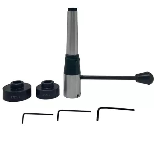 MachEl Lathe Tailstock Die Holder (3MT Shank) with Multiple Die Size