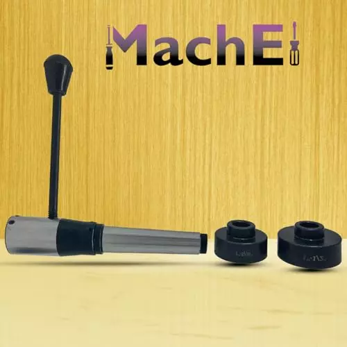 MachEl Lathe Tailstock Die Holder (3MT Shank) with Multiple Die Size