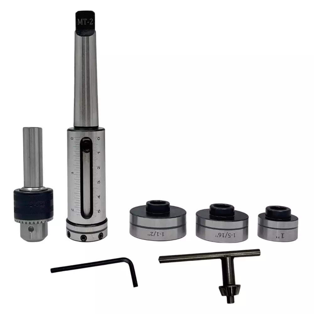 Assorts Imperial Threading & Reaming Dia Holder Set Alloy Steel MT2 Morse Taper